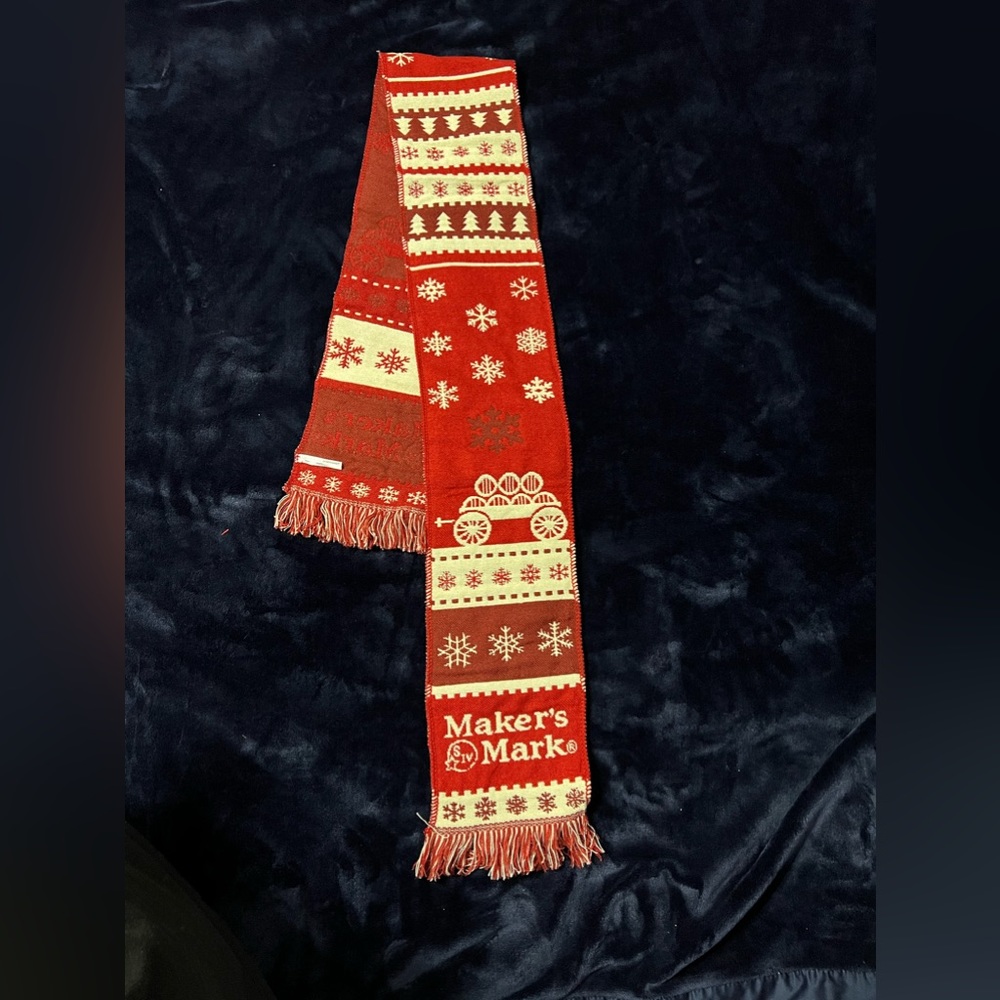 Makers Mark scarf